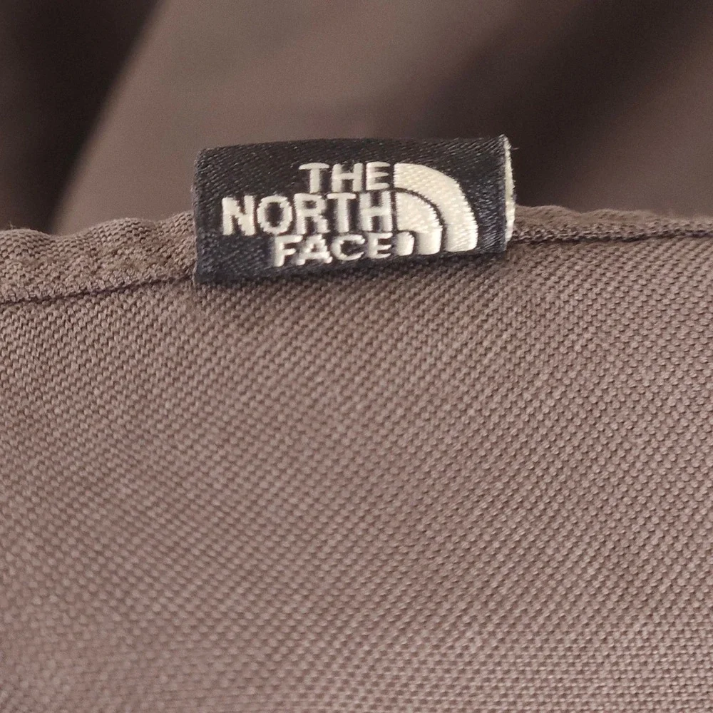 The North Face Tekware Shirt Men's XXL‎ Taupe Modal Blend Button Up Hike Outdoor
